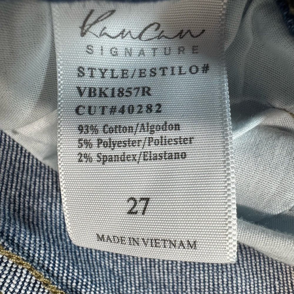 KanCan Dark Blue Flare Jeans - Picture 3 of 6